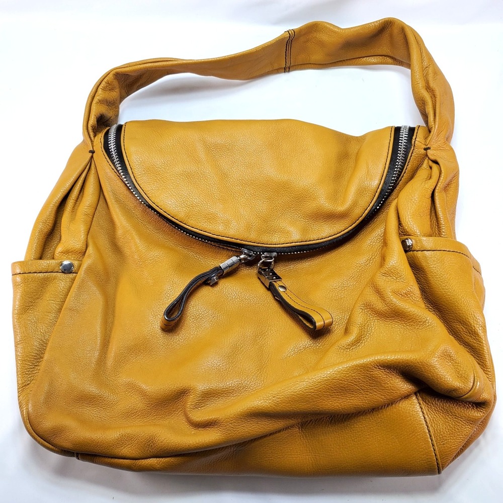 Pebbled Leather orYANY Buttery Soft Slouchy Y2K Satchel Bag Indie Sleaze‎ Hobo